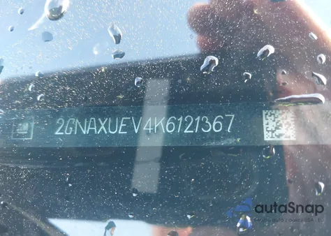 2019 Chevrolet Equinox Lt из США, поврежденный, VIN 2GNAXUEV4K6121367